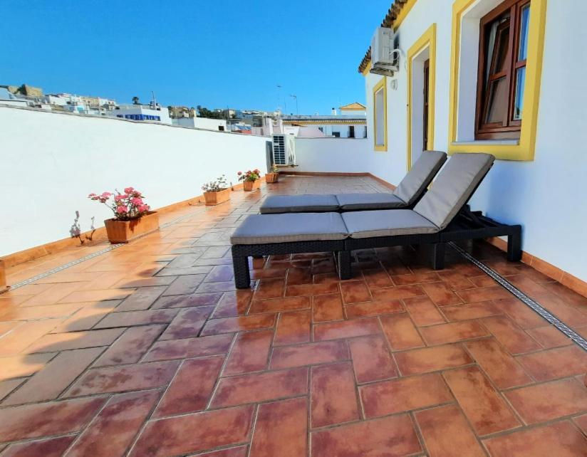 Apartamentos Trujillo طريفة المظهر الخارجي الصورة